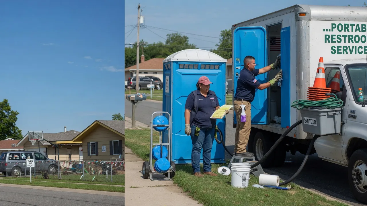 Portable Toilet Rental in Wichita, KS near me